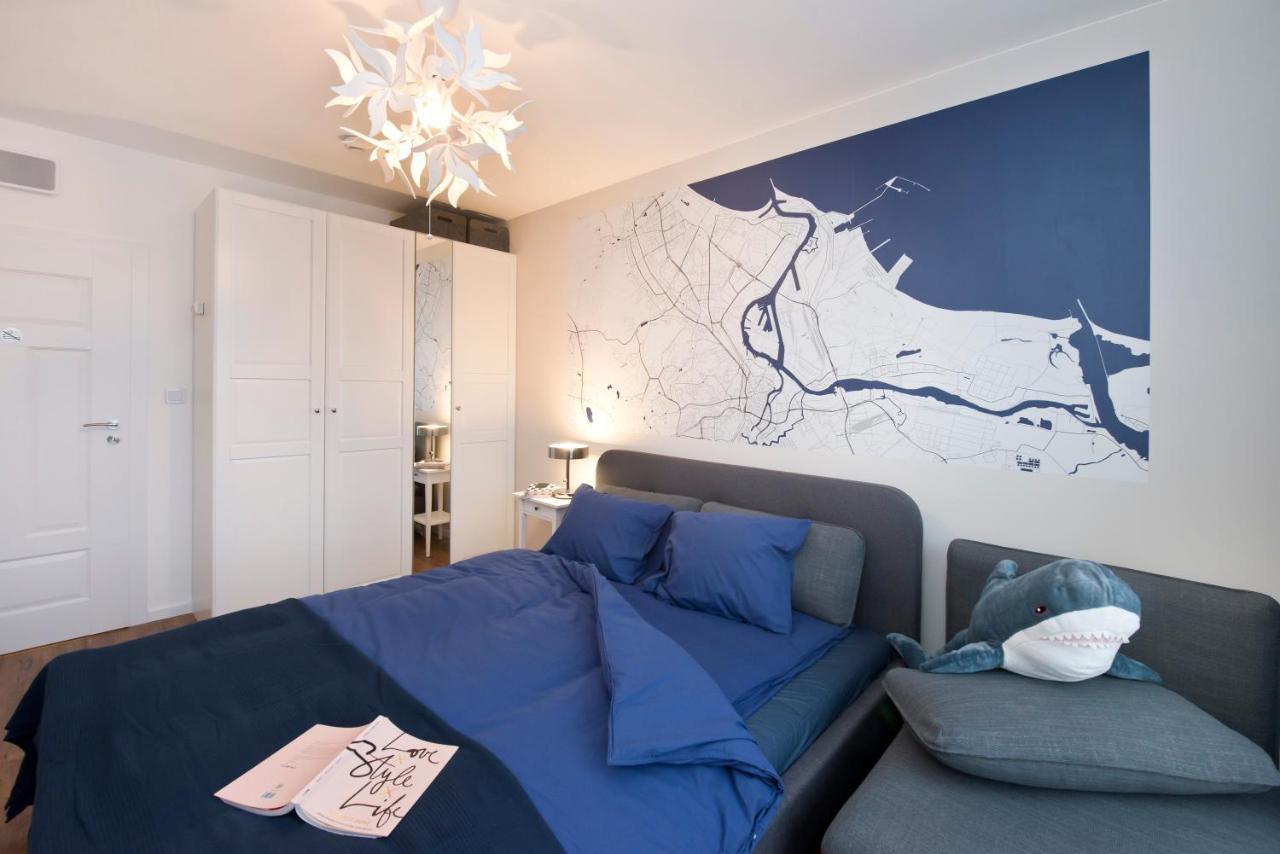 Love In Gdansk Aon Apartments Bagian luar foto