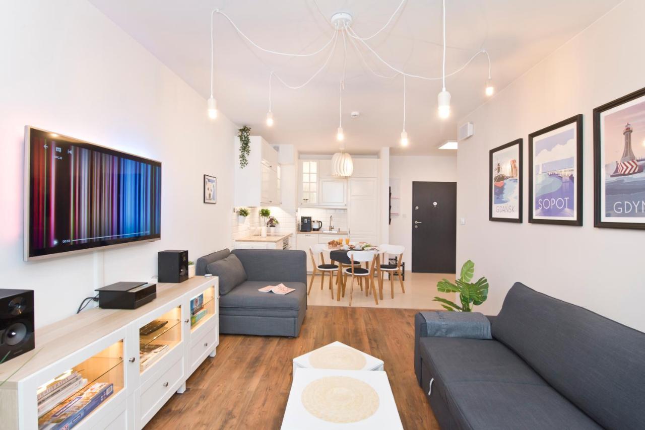 Love In Gdansk Aon Apartments Bagian luar foto