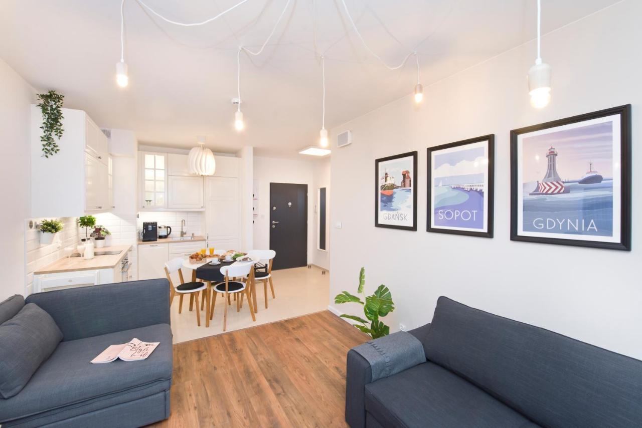 Love In Gdansk Aon Apartments Bagian luar foto