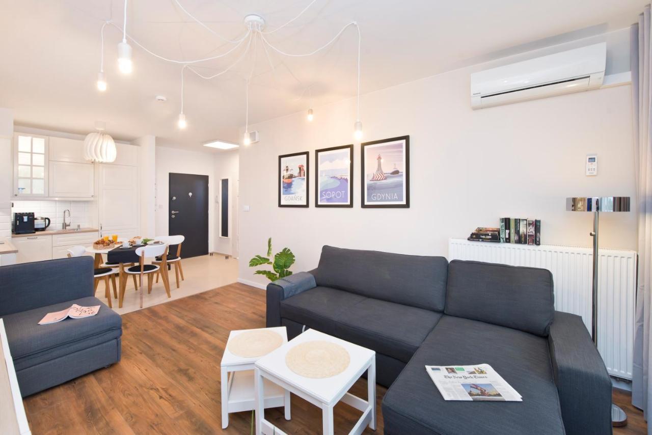 Love In Gdansk Aon Apartments Bagian luar foto